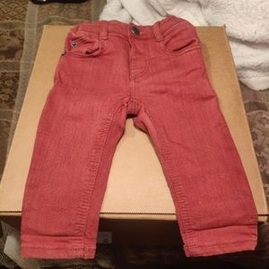 Zara Red Infant Jeans